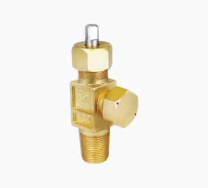 Various types of refrigerant cylinders in warehouse