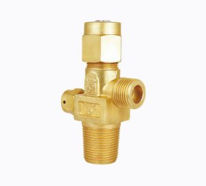 Carbon Dioxide (CO2) key type valve in industrial setting