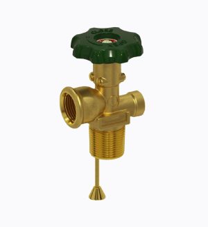 POL Valve with Outage Screw & Dip Tube (Up to 100lbs Capacity)
