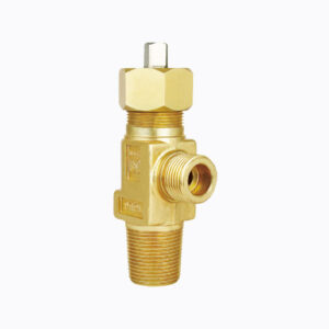 Chlorine gas cylinders in industrial setting