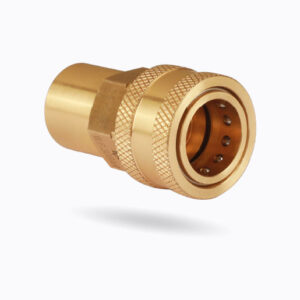 Brass quick coupling connector