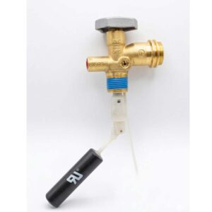 OPD Valve for Dot Propane/ LPG  Cylinder with Outage Screw &  Dip Tube (Up to 40lbs Capacity)